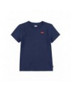 LEVI'S T-SHIRT DONKERBLAUW MET KLEIN LOGO