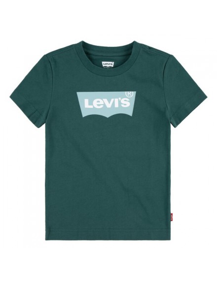 LEVI'S T-SHIRT MET KORTE MOUWEN GROEN