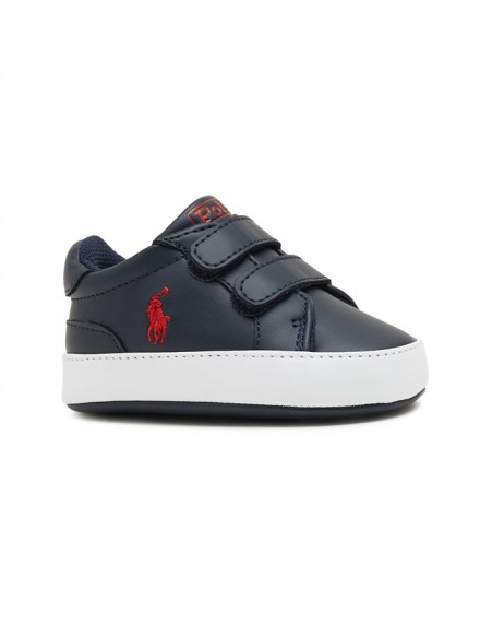 RALPH LAUREN PARKSCHOENTJES DONKERBLAUW MET VELCRO