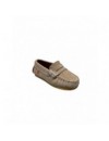 ELI MOCCASIN VELOURS BEIGE