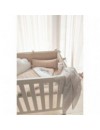 POETREE CHEVRON LIGHT CAMEL PLAYPEN BUMPER