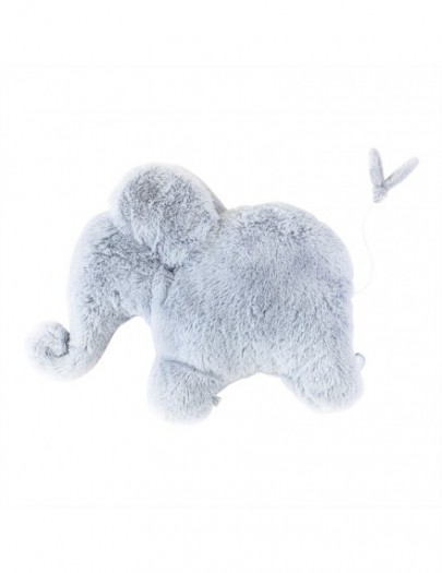 DIMPEL OSCAR MUZIKALE OLIFANT42CM BLAUW