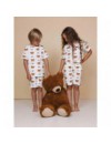 SNURK TEDDY T-SHIRT EN KORTE BROEK SET KINDEREN