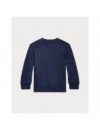 RALPH LAUREN T-SHIRT MET LANGE MOUWEN NAVY