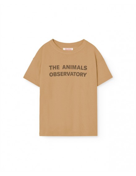 THE ANIMALS OBSERVATORY T-SHIRT ORION KID TAN