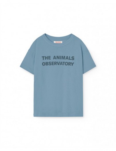 THE ANIMALS OBSERVATORY T-SHIRT ORION KID BLUE