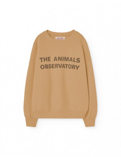 THE ANIMALS OBSERVATORY SWEATER LEO KIDS TAN