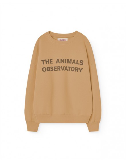 THE ANIMALS OBSERVATORY SWEATER LEO KIDS TAN