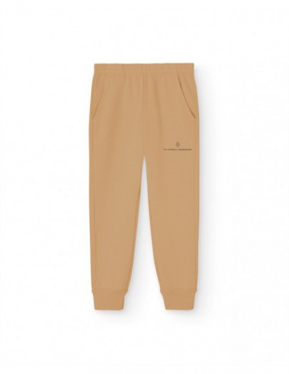 THE ANIMALS OBSERVATORY SWEATPANTS DRACO KID TAN