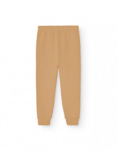 THE ANIMALS OBSERVATORY SWEATPANTS DRACO KID TAN