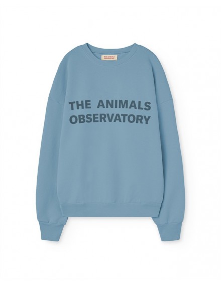 THE ANIMALS OBSERVATORY SWEATER LEO KIDS BLUE