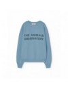 THE ANIMALS OBSERVATORY SWEATER LEO KIDS BLUE