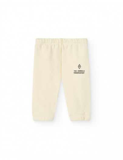 THE ANIMALS OBSERVATORY SWEATPANTS SLOTH BABY WITHE