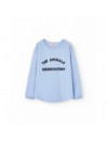 THE ANIMALS OBSERVATORY T-SHIRT LONG SLEEVE SOFT BLUE