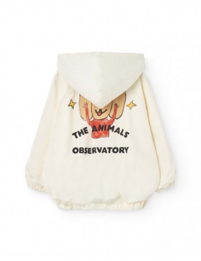 THE ANIMALS OBSERVATORY JACKET CARP KID WHITE