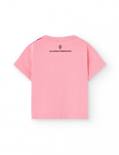 THE ANIMALS OBSERVATORY T-SHIRT PINK