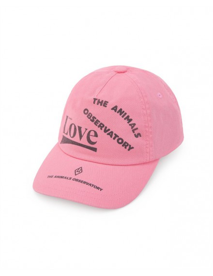 THE ANIMALS OBSERVATORY CAP KID PINK