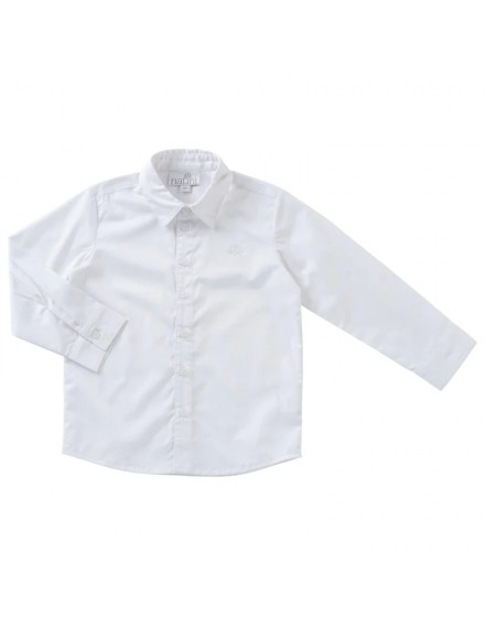 NATINI SHIRT PIERROT WHITE