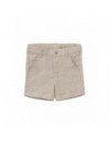 NATINI SHORT LINNEN BEIGE