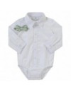 NATINI BODYSHIRT PIERROT STRIK MET STREPEN GROEN