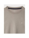 HACKETT T-SHIRT SMALL LOGO PEBBLE BEIGE