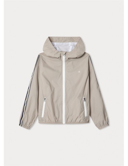 HACKETT JAS SUMMER BLOUSON PEBBLE BEIGE