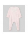 PAZ RODRIGUEZ NEWBORN ROMPER PINK/WHITE