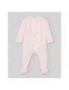 PAZ RODRIGUEZ NEWBORN ROMPER PINK/WHITE