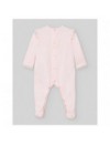 PAZ RODRIGUEZ NEWBORN ROMPER PINK/CREAM