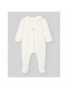 PAZ RODRIGUEZ NEWBORN ROMPER CREAM