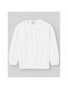 PAZ RODRIGUEZ CARDIGAN GRANJA WHITE