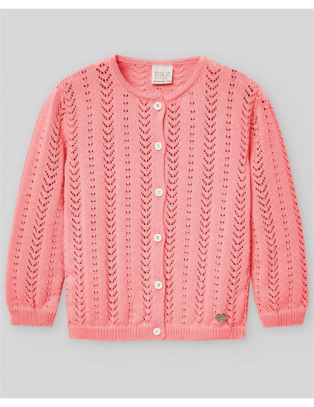 PAZ RODRIGUEZ CARDIGAN GRANJA GUM PINK