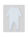 PAZ RODRIGUEZ NEWBORN ROMPER BLUE/WHITE