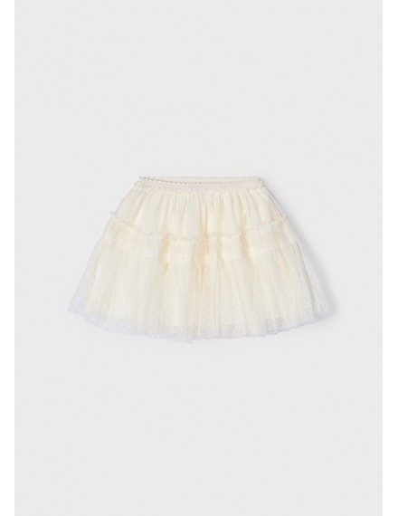 MAYORAL TULLE SKIRT CREAM