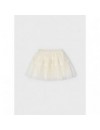 MAYORAL TULLE SKIRT CREAM