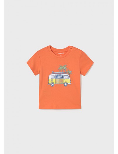 MAYORAL T-SHIRT BUS CORAL