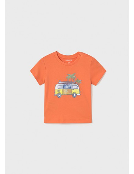 MAYORAL T-SHIRT BUS CORAL