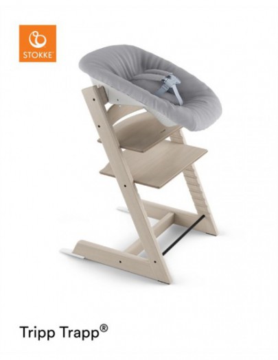 STOKKE TRIPP TRAPP NEWBORN SET MET SPEELGOEDHANGER GRIJS