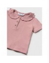 MAYORAL RIBBED POLO PINK