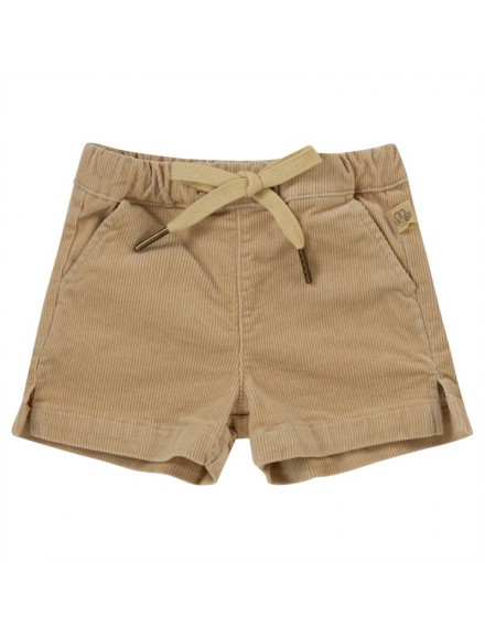 NATINI SHORT HARVEY RIB LICHT BEIGE