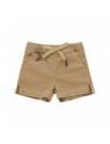 NATINI SHORT HARVEY RIB LICHT BEIGE