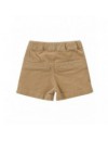 NATINI SHORT HARVEY RIB LICHT BEIGE