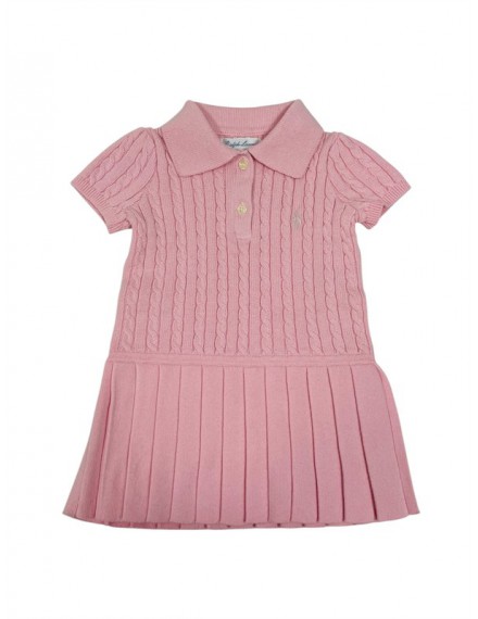 RALPH LAUREN DRESS BATH PINK