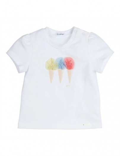 GYMP T-SHIRT ICE CREAM WHITE