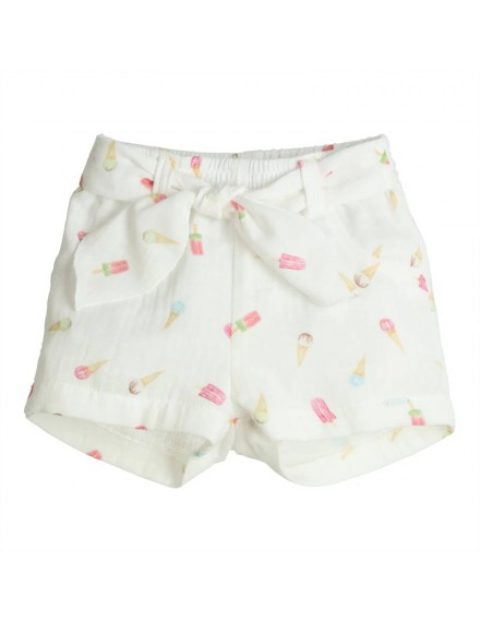 GYMP SHORT MANGO OFF WHITE