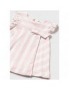 MAYORAL DRESS PINK/WHITE STRIPES