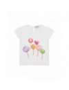 JO MILANO T-SHIRT CANDY WHITE