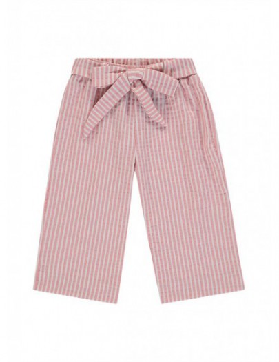 JO MILANO TROUSERS APRICOT STRIPES