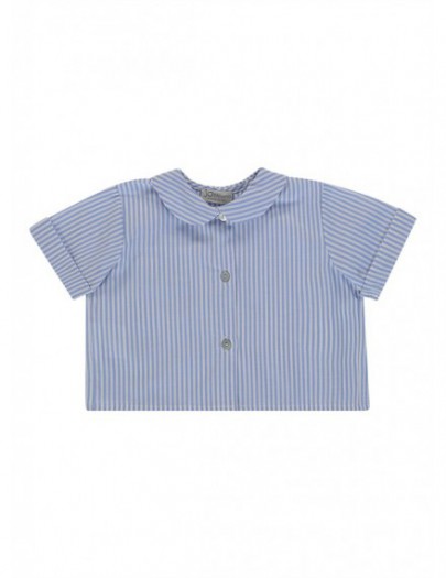 JO MILANO T-SHIRT BLUE STRIPES