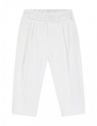 JO MILANO TROUSERS WHITE